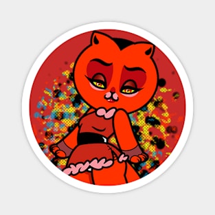 Spicy kitty Magnet